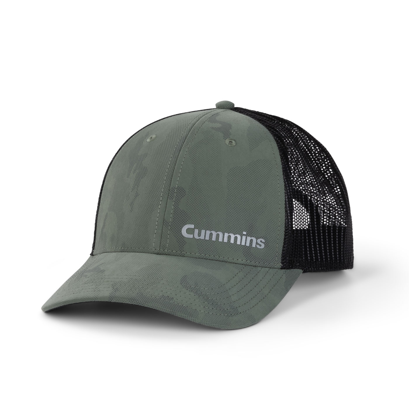 Low Profile Structured Dark Camo Cap